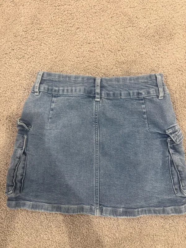 Amazon Jean Mini Skirt - Image 2