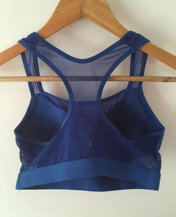 Blue Sports Bra, Medium - Image 2