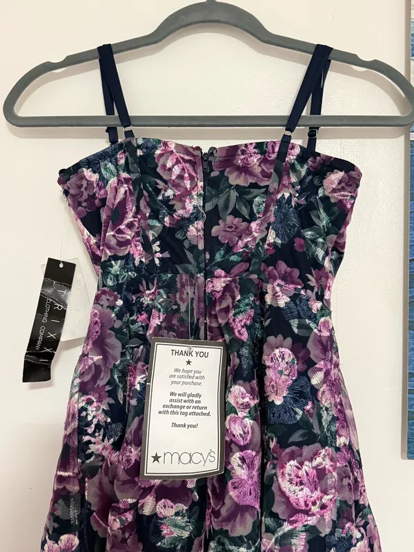 Trixxi Floral Dress Mini - Image 4