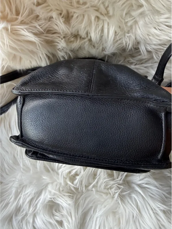 Fossil Black Leather Crossbody Bag - Image 10