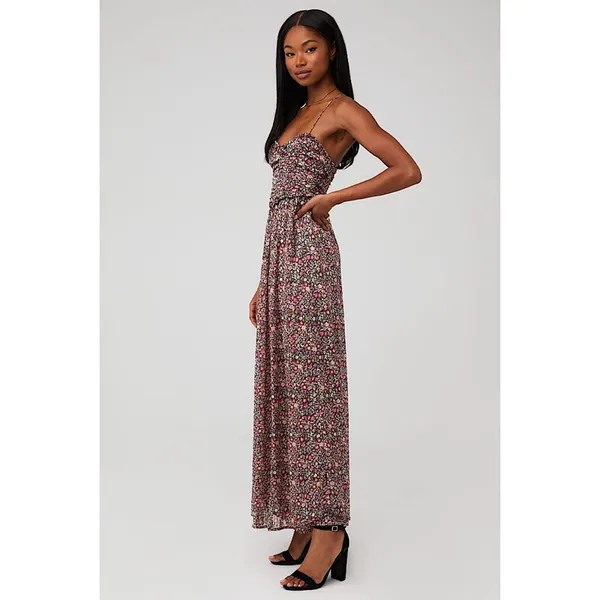 NEW For Love & Lemons Joelle Floral Maxi Dress M - Image 15