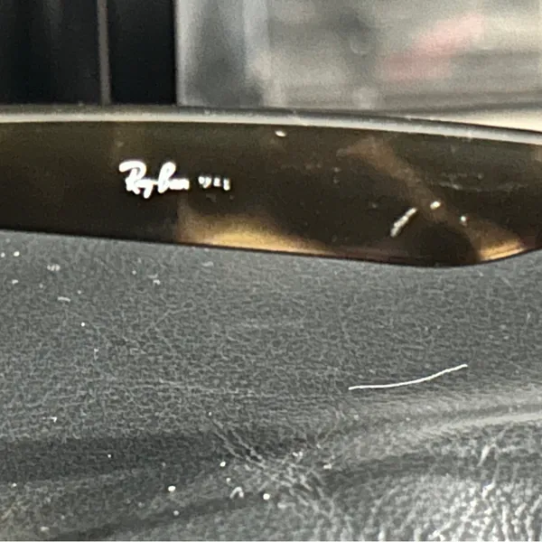 Ray-Ban Tortoise Frame Green Lens Sunglasses - Image 5