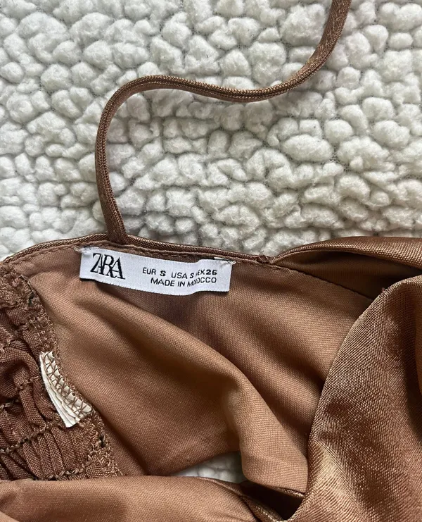 Zara Brown Top - Image 3