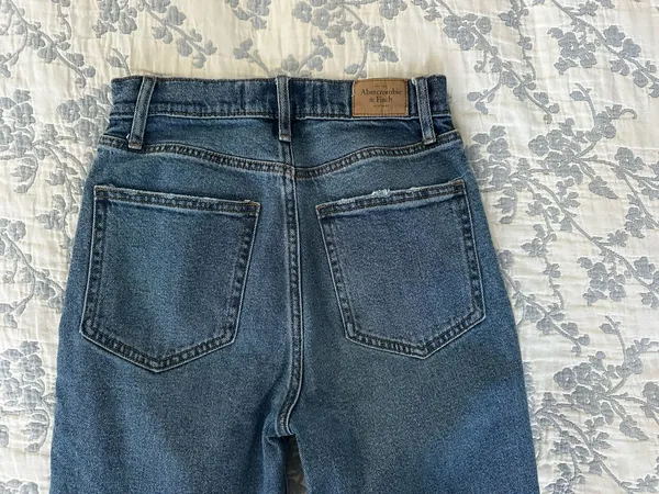 Abercrombie & Fitch Jeans Ankle Straight ultra High-Rise 24 R - Image 5