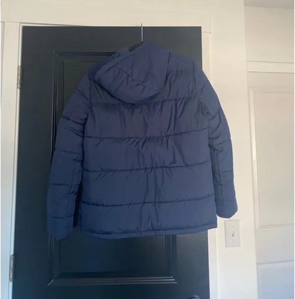 Navy blue puffer jacket - Image 6