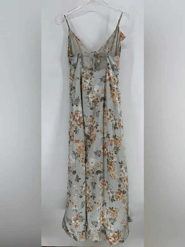 Floral Dress Forum midi dress with a side slit at the midi skirt size small - Image 2