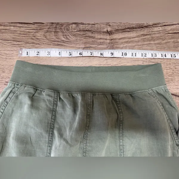 Faherty‎ green Arlie Pant size small - Image 5