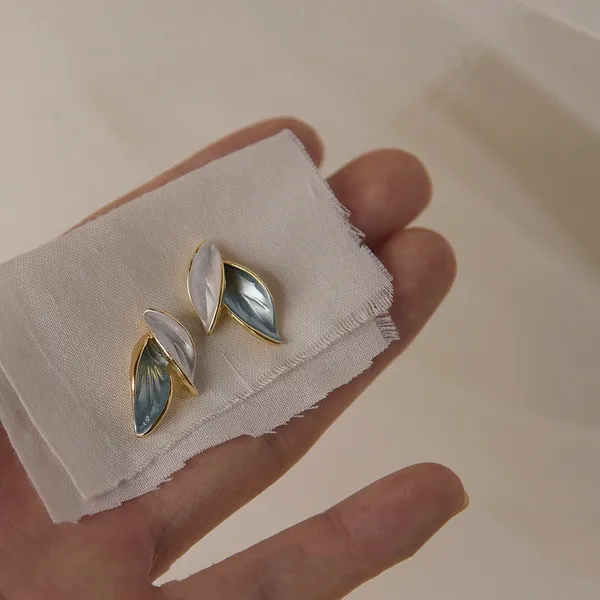 Exquisite Leaf Stud Earrings for Women,Leaves Earrings - Image 3