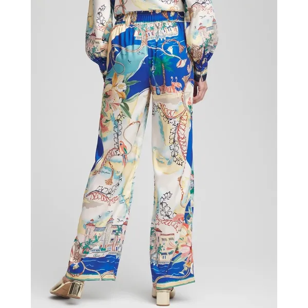 Chico's Sanibel Island Print Pants NWT size 10P - Image 2