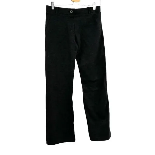 Betabrand Classic Dress Pant Yoga‎ Pant Bootcut Charcoal Gray Size Medium - Image 3