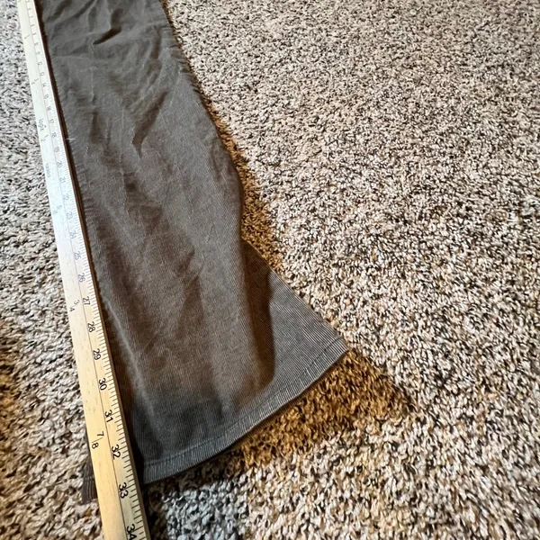 Eddie Bauer Womens Brown Corduroy‎ Pants Slightly Curvy Bootcut Size 30 - Image 7
