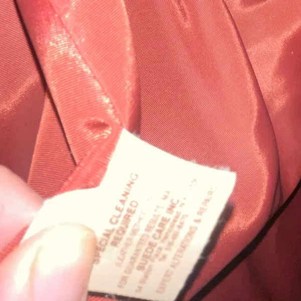 Vintage Avanti Brown Leather Trench Coat from the 1970’s Size Small - Image 6
