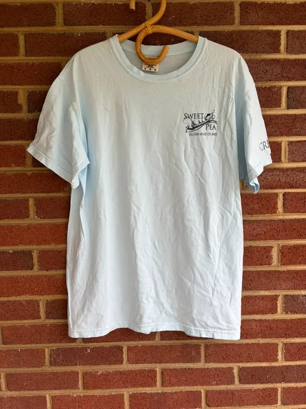Comfort Colors Sport Fishing Hilton Head Island Tee Medium - Image 2