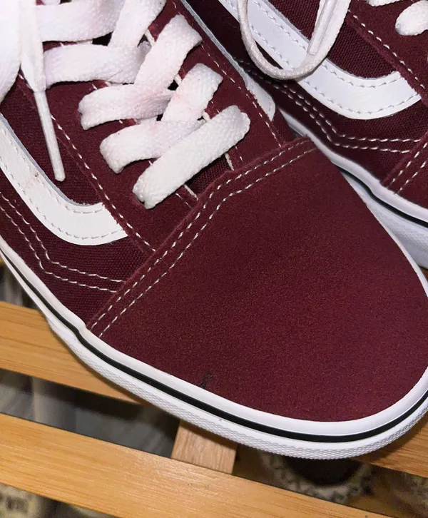 Vans Old Skool Shoes - Maroon - Image 8