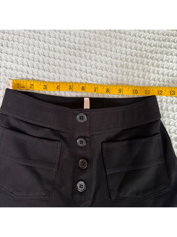 Halara Flex High Waisted Pockets Ankle Length Work Pants Womens Small Reg Black - Image 6