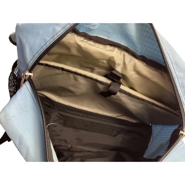 L.L. Bean Blue & Black Messenger Backpack With Multiple Compartments & Adjustabl - Image 3