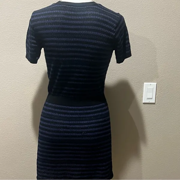 Zara knit striped jersey dress - Image 8