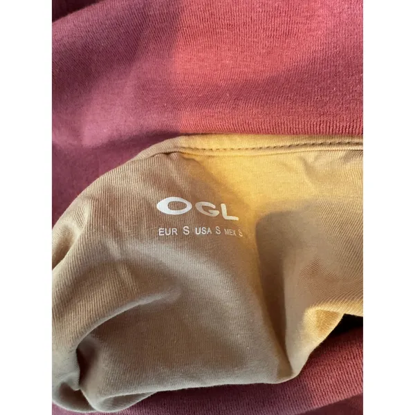 Brand New OGL Women's Size Small Purple/Pink Mock Neck Shirt Top Blouse - Image 7