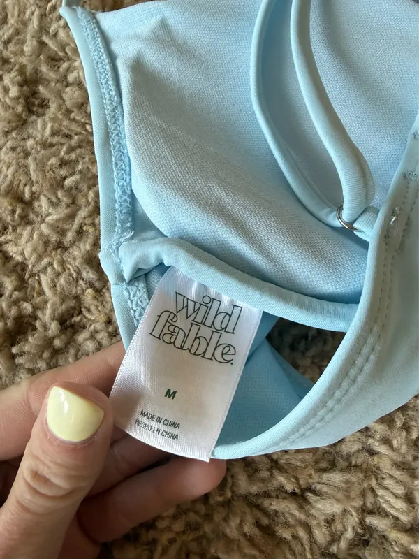 Wild fable light blue swimsuit set - Image 3