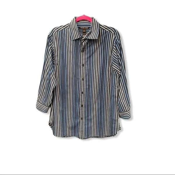 Michael Kors Classic Fit Striped Shirt - Image 9