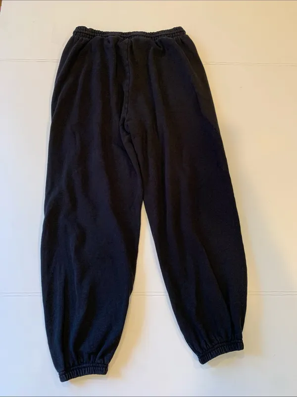 Old Navy Women’s Medium Classic Black Cotton Blend Jogger Sweatpants w/ Pockets - Image 5
