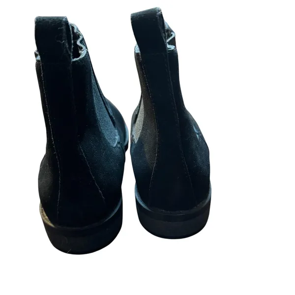 b.o.c Chelsea Boots Womens Size 8 Black Leather Upper Memory Foam Ankle‎ Pull On - Image 6