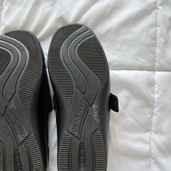 Orthofeet‎ Quincy Slip On Shoes Sneakers Womens 8 Black Comfy Workwear - Image 8
