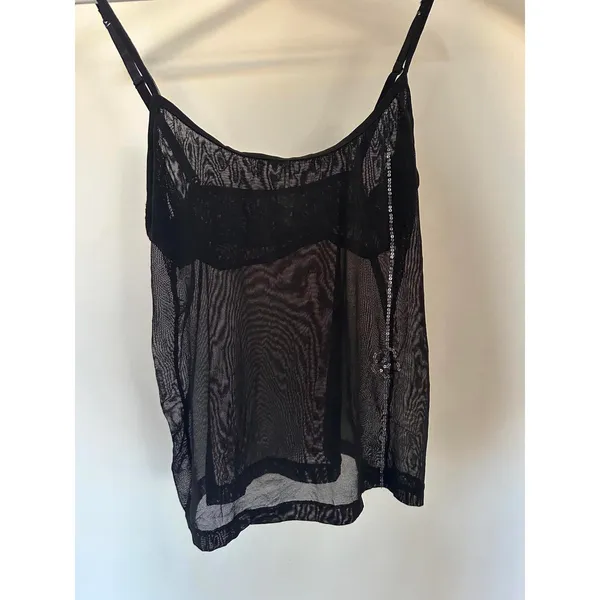 La Senza Sheer Mesh Sparkly Cami Top - Image 6