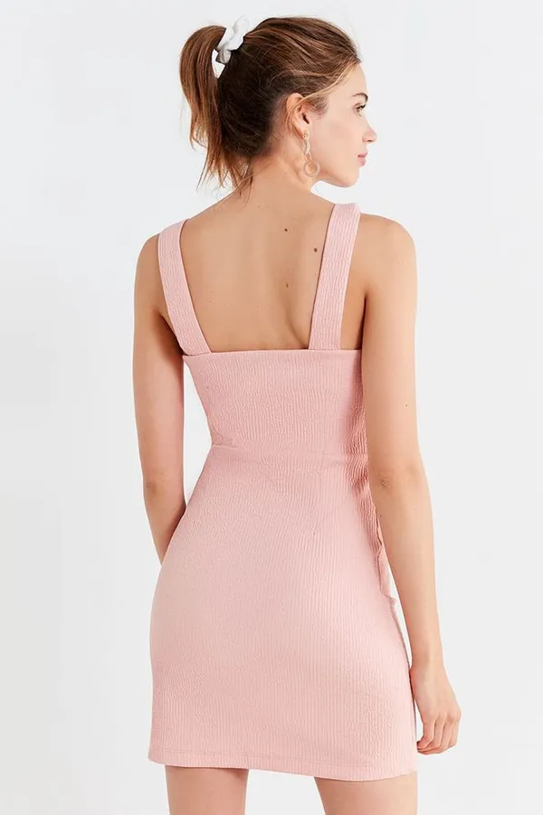 Urban Outfitters Pink Wide Strap Dress - Image 4