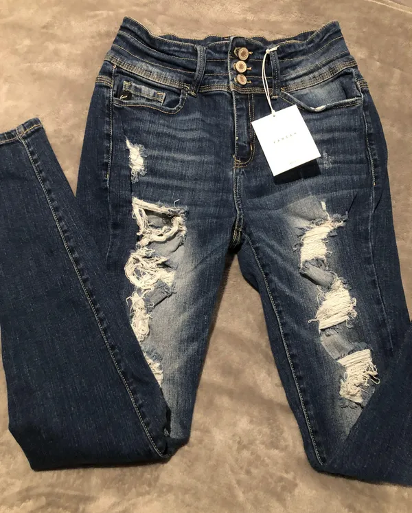 KanCan USA Ripped Skinny Jeans - Image 2