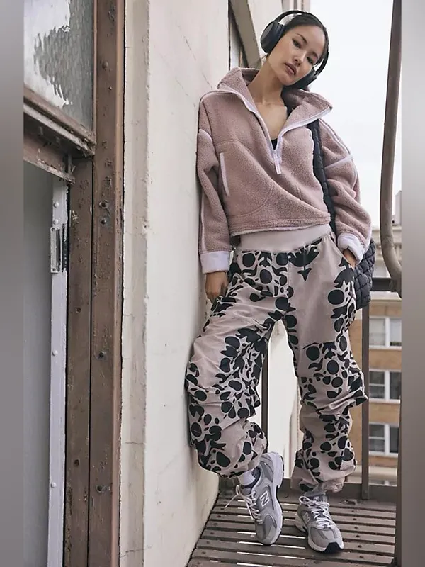 Free People Parade Printed Pants NWOT - Image 4