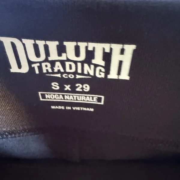 Duluth Trading NoGA Naturale Pants Women's S x 29 Black Stretch Pull On - Image 4