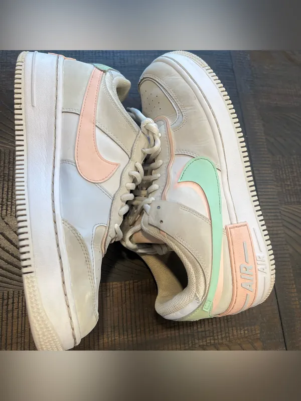 Nike Air Force 1 Low Shadow White Atmosphere Mint Foam 10 women - Image 10