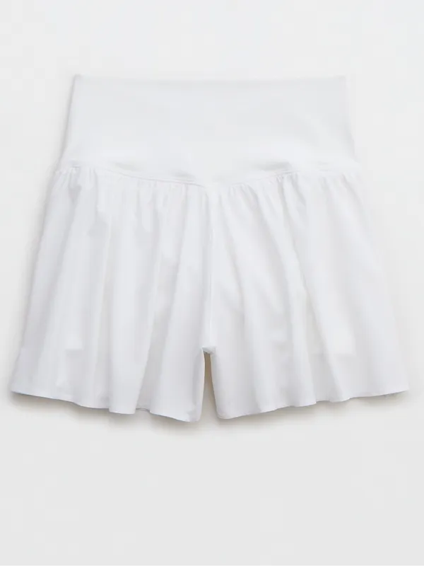 OFFLINE By Aerie Real Me Crossover Flowy Short White High-Waist - Image 2