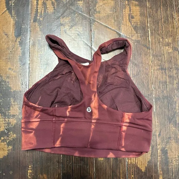 Lululemon Wunder train long line tie dye size 6 wireless bra - Image 2