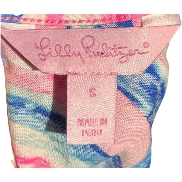 Lilly Pulitzer Women's Dress Margot‎ Swing In Blue Peri Pinch Pinch Tassel Small - Image 9