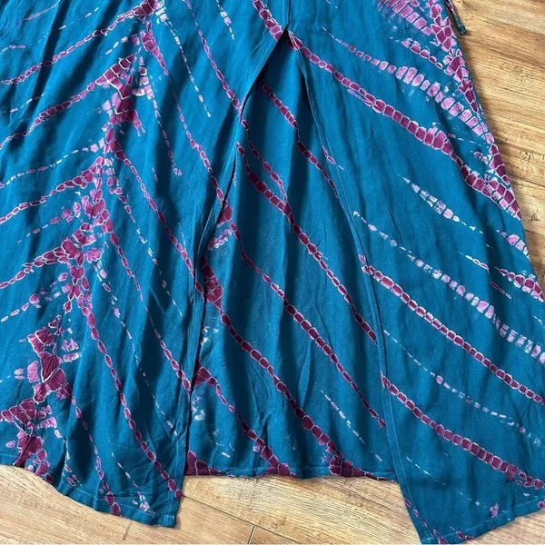 NWT Young Fabulous and Broke Tie Dye Maxi Dress Size Medium - Image 14
