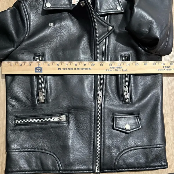 RARE Paul & Joe "Buffy" Lamb Moto Leather Jacket‎ saint Laurent look alike Biker - Image 8