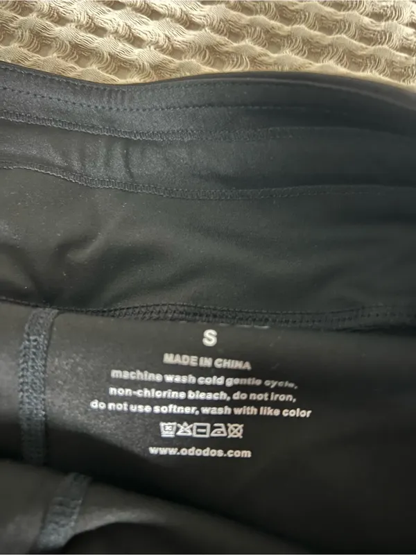 Black Active Mini Skirt with Built-In Shorts - Image 4