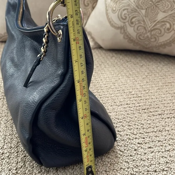 Coach Pebble Leather Shoulder Bag with Good - Image 13