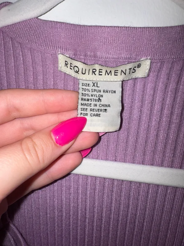 Requirements Purple Size XL - Image 2