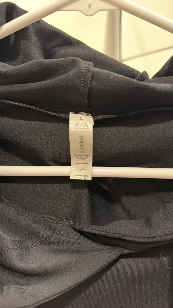 Ava Los Angeles cropped hoodie Black Size L - Image 2