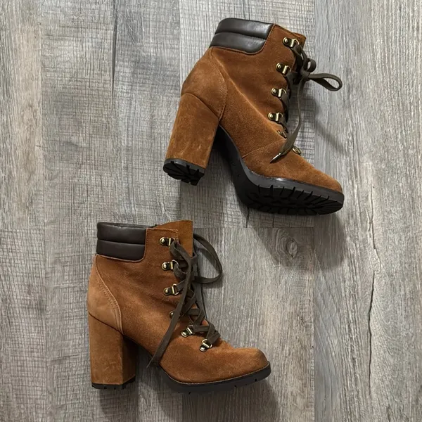 Circus by Sam Edelman Brown Suede Ankle Boots - Image 7