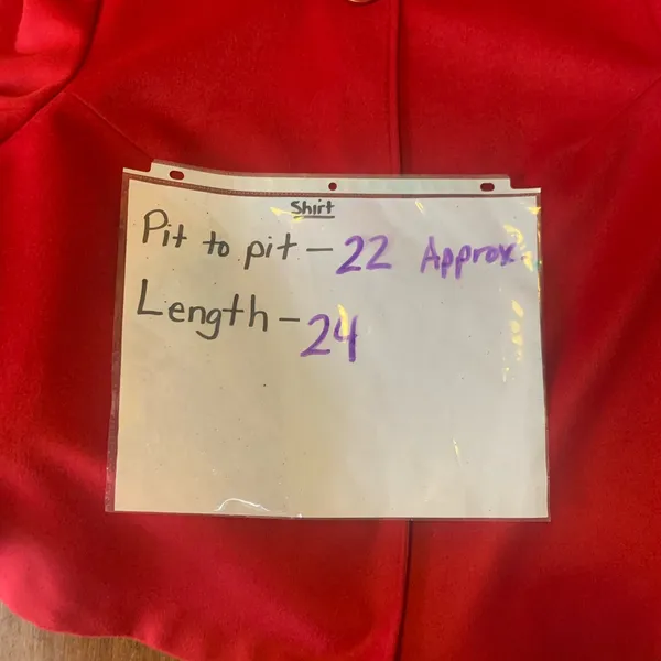 Harve Benard cape coat Large Red Pea Coat One Button - Image 6
