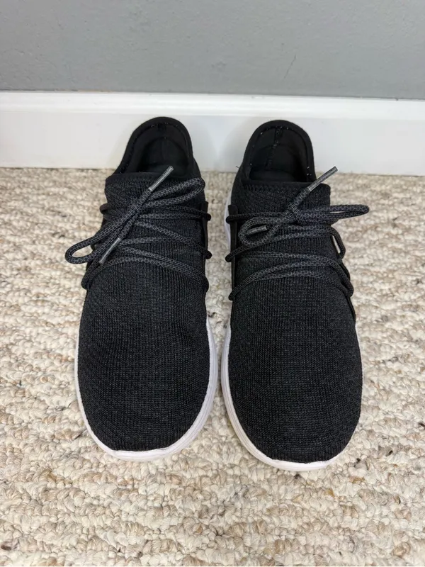 Vessi Cityscape Lace Up Sneakers in Black Women’s Size 8 Waterproof Sneakers - Image 3