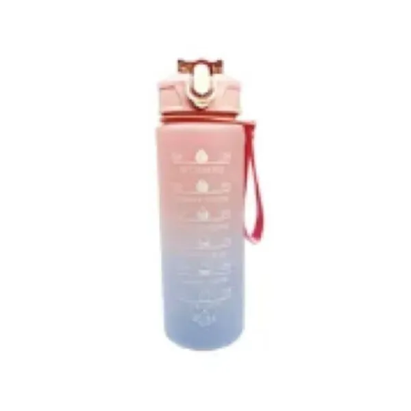 Sport leak proof water bottle Pink - Image 2