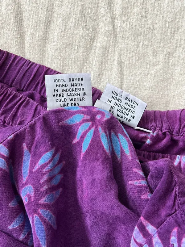 Purple Floral Pajama Set - Image 9