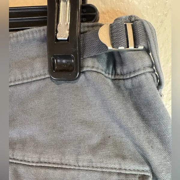 Aritzia TNA Supply Cargo Gray Cotton Pants Size‎ 8 - Image 10