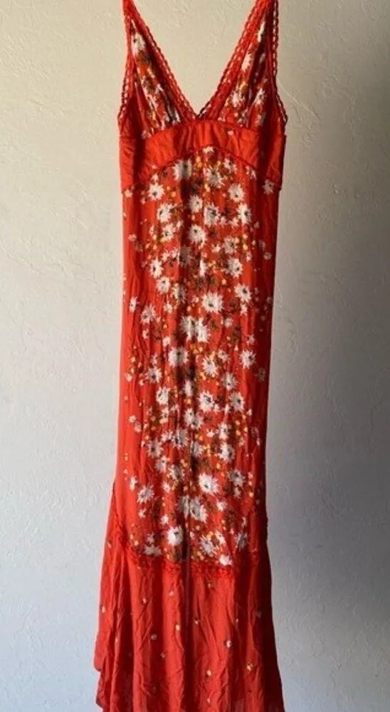 Free People spaghetti strap floral maxi dress - Image 12