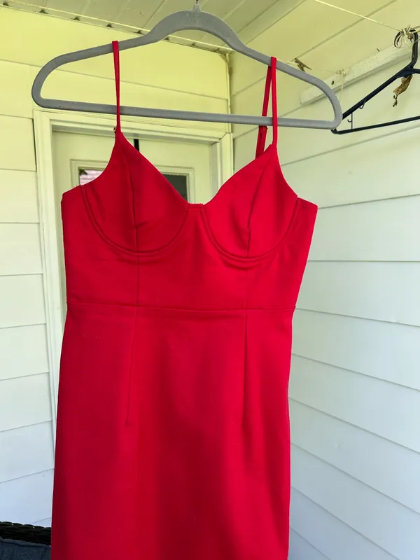 Princess Polly Dress Mini Red - Image 2